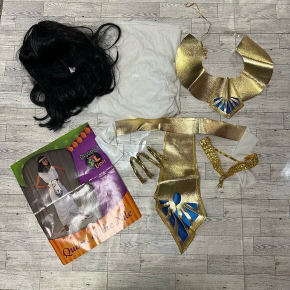 Egyptian Halloween Costume | Queen of Nile Set | One Size - Picture 2 of 5